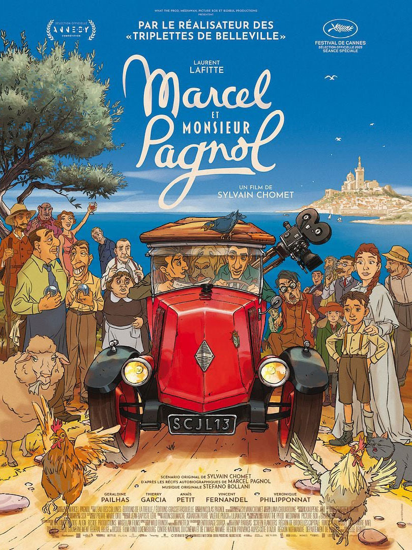 affiche_Marcel et Monsieur Pagnol